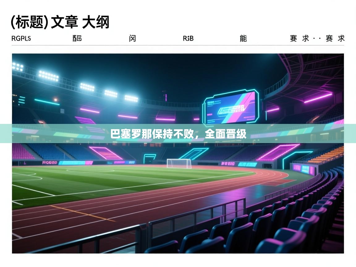 巴塞罗那保持不败,全面晋级 第2张